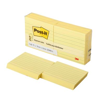 Notes Notebook Refill Yellow 76 X 76 Mm 97 Sheets X 6 Pads R335 Post-it Pop-up