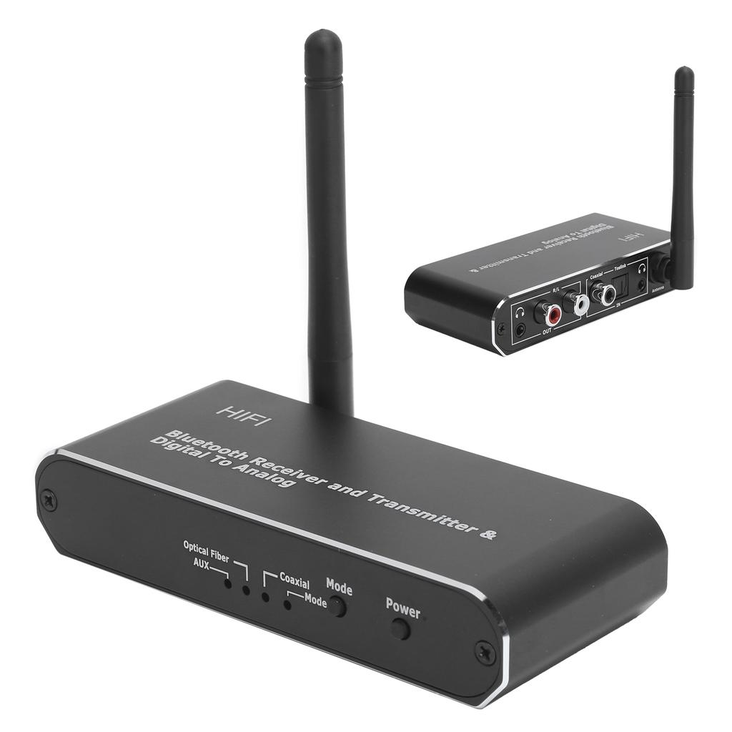 Coaxial Converter Wireless Digital DAC to Analog Audio Adapter with Bluetooth Receiver D09