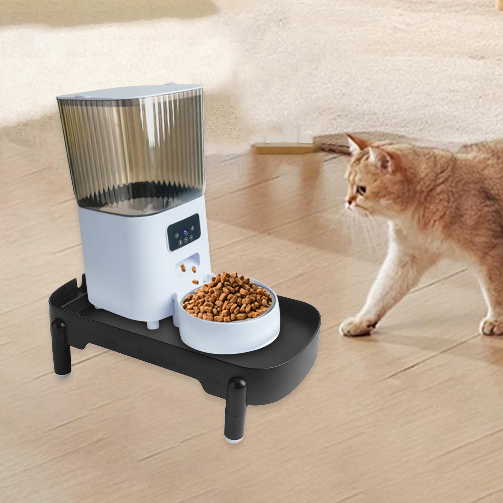 Подставка для кормушки Нескользящая Удобная Легкая сборка Регулируемая высота Автоматическая подставка для кормушки для домашних собак Диспенсеры для воды Кошки