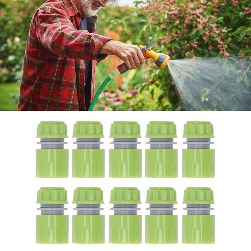 10pcs ABS Water Quick Connectors Gardening Water Hose Quick Connector  Outdoor Hose Repair