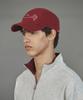 1993STUDIO Sincerity Natural Twill Camp Cap_Dark Red