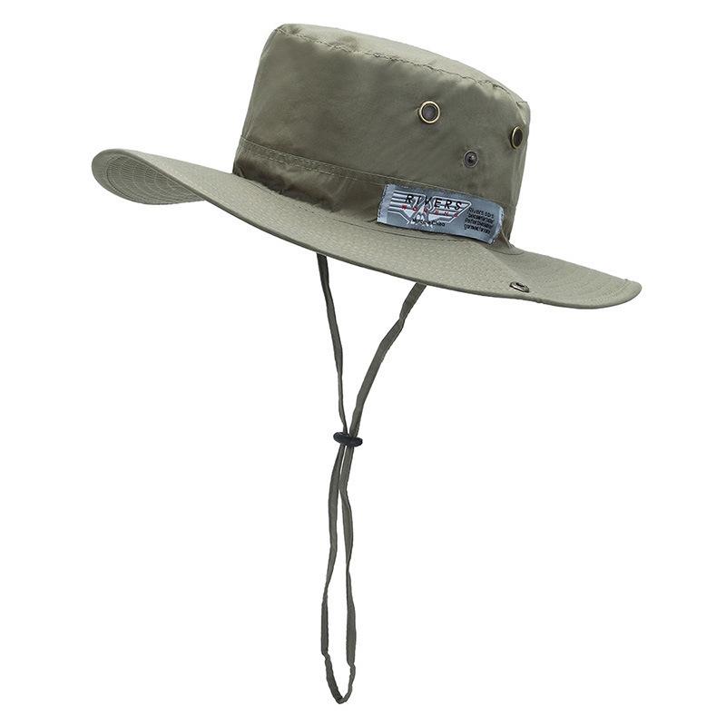 Summer Casual Outdoor Sunshade Bucket Hat Men S Benny Hat Sunscreen Outdoor Big Brim Women S Sun Hat M(56-58cm) серый