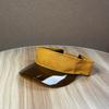 Sunscreen Transparent Hollow Hat UV Protection Sun Hat Fashion Leopard Print Visor Cap  Outdoor