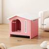 Outdoor all-season universal winter warm removable dog house villa cat nest cat house cat house
