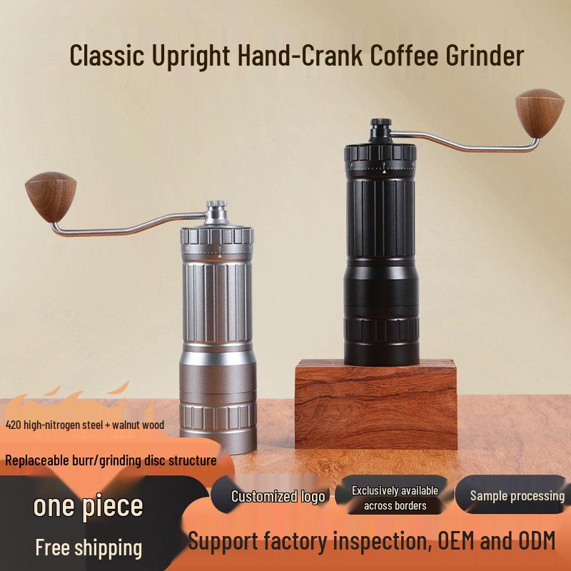 Seven-Star Ghost Tooth Manual Hand Crank Coffee Grinder & Hand Drip Coffee Machine Seven-Star