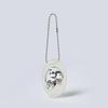 The Legend Coin Wallet Keyring Clear