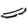 3PCS Gloss Black Front Bumper Splitter Lip Replacement for Infiniti Q50 Base Luxe Premium 2018‑2021