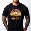 Programmierer Katze Kitty Miau Tier Haustier Computerprogrammierung Herrenhemden Grafik-T-Shirt Männlich Herren-T-Shirts