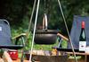 Captain Stag Outdoor Campingtopf mit Holzdeckel, 22 cm, Edelstahl, Hergestellt in Japan, Tsubame-Sanjo, UH-4125
