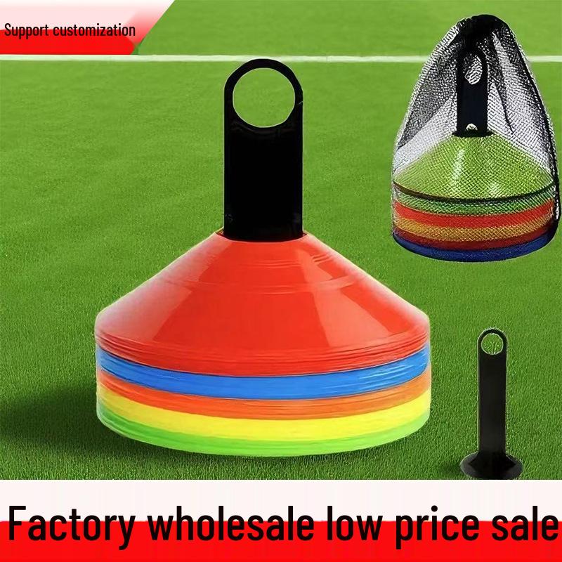 Тренировочное оборудование для баскетбола и футбола: Диск с логотипом, конус, ведро, препятствие Standard 18g оранжевый