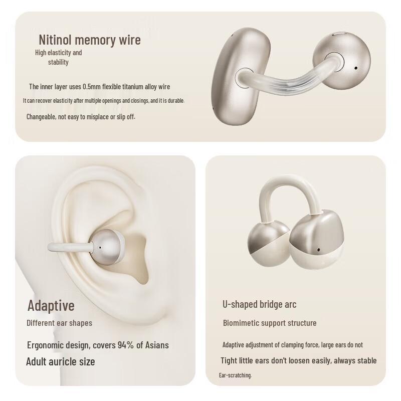 Newmine T29 2025 Clip-On Earphones