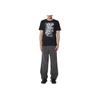 adidas Originals Trefoil Logo Print Breathable Sports Crew Neck Short Sleeve T-Shirt Men T-Shirts Black HR3531