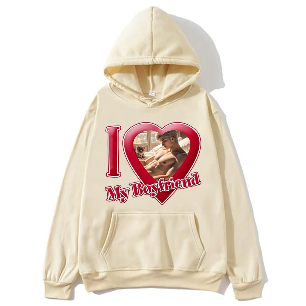 Valentines Day Perfect Hoodies Love and Deepspace Sylus Pullovers I Love My Boyfriend Sylus Sweatshirts Fashion Hoody