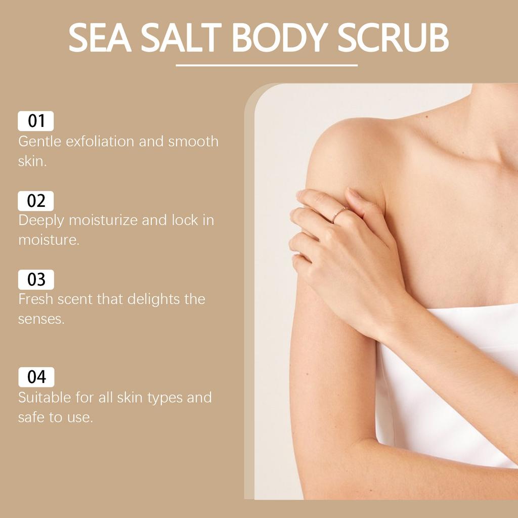 Kokoskaffee Körperpeeling - Sanftes Exfolierendes & Feuchtigkeitsspendendes Reinigungspeeling, Alkoholfrei, Parfümfrei, Nicht fettende Formel mit Natürlichen Inhaltsstoffen