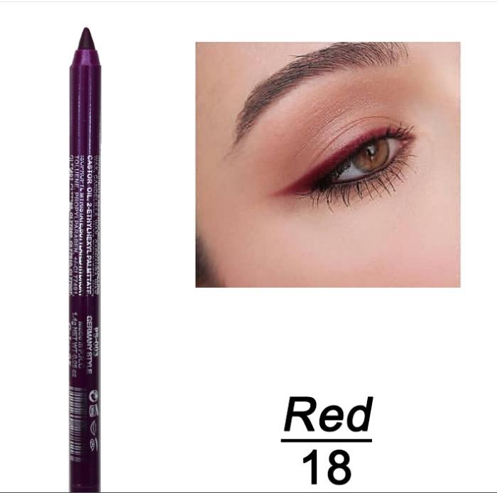 Creion de ochi cu gel multicolor, 4 în 1, creion de ochi colorat, fard de pleoape și creion pentru sprâncene, rezistent la apă și de lungă durată