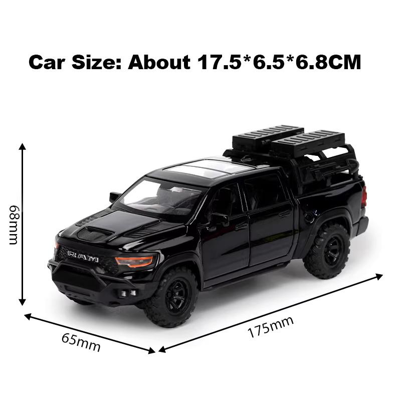 1:32 Mammoth 1000TRX 6x6 Auto Modell Spielzeug Türen Öffnen Sound Licht Fahrzeug Rückzieher Stoßdämpfer Modelle Weihnachtsgeschenke