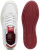 Puma Court Classic Sneakers White/evaporating Grey/club Red