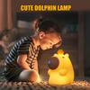 Silicone Capybara Night Lights Portable USB Rechargeable Animal Touch Control Lamp  For Children's Gift Home Bedroom Decor