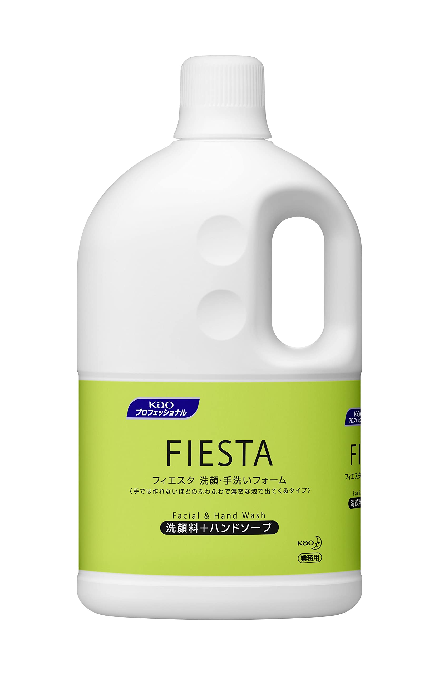 Kao Pro Series Kao Fiesta Facial Hand Wash Foam 2L Professional Use Fresh Floral Scent Kao Professional Services [Large Capacity] &