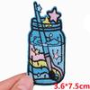 Embroidery Patch Diy Cartoon Patch Iron On Patches For Clothing Letter Embroidered Patches For Jackets Ironing /Sew Applique 