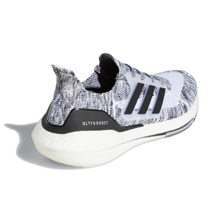 adidas UltraBoost 21 White Black Men Sneakers Cloud-White Core-Black GV7709