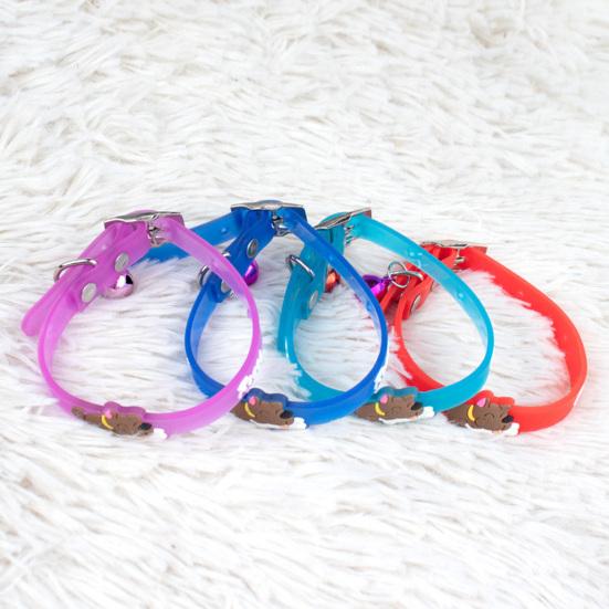 Pet Collar Adjustable Comfortable Cartoon Dog Pattern Pet Cat Dog Neck Strap Pet Supplies