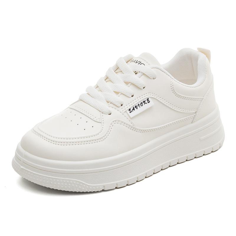 Autumn new little white shoes women's shoes versatile casual sports shoes thick baseplate shoes spring and autumn