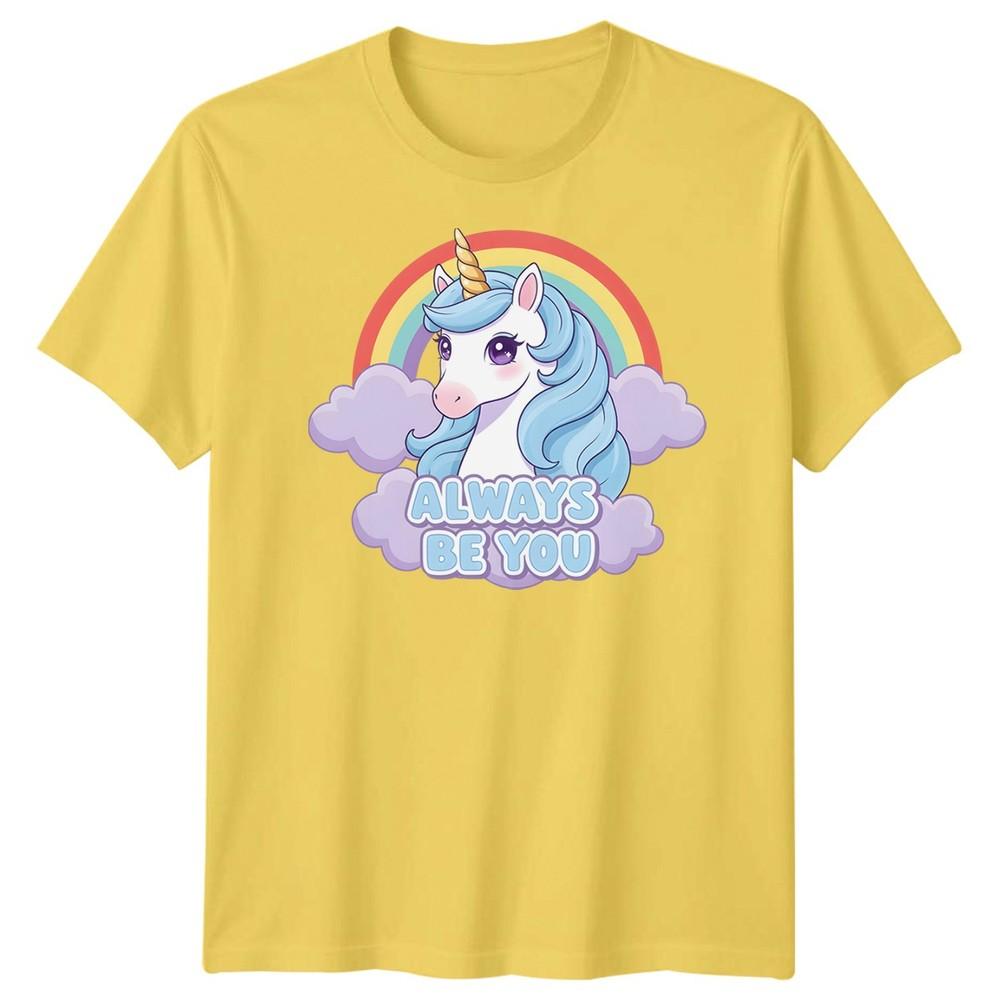 Always Be You Unisexs Tshirt Funny The Unicorn Film Comedy Movie Unisex Tee