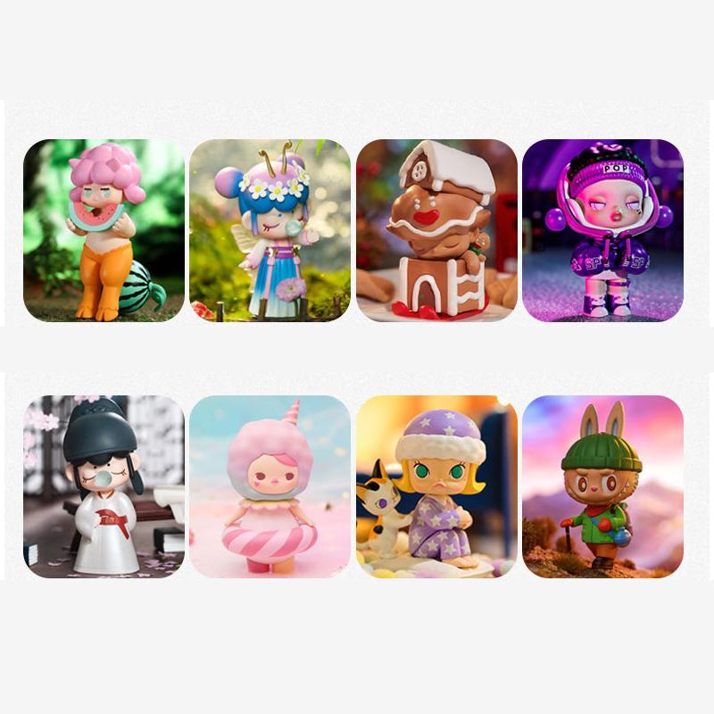 Stackable Acrylic Mystery Box Storage Display Frame Single Transparent Doll Box