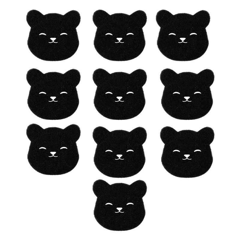 Quitapelos de Mascota Reutilizable de Tela con Forma de Oso para Lavadoras