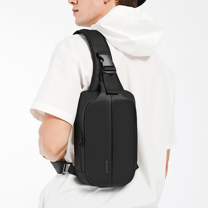 Bange Men's Korean Style Casual Outdoor Crossbody Chest and Shoulder Bag