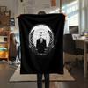 Anonymous  Print Flannel Blanket, High quality Comfortable for All Seasons, Home Decor, Warmth and Comfort