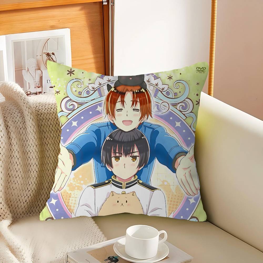 

Аниме H-Hetalia World Stars Подушка Подарок Украшение для дома и офиса Спальня Диван Автомобильная наволочка 45x45 16x16Inch