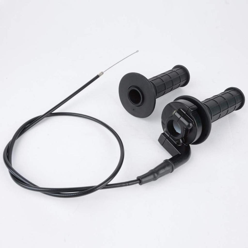 Handle Grip Twist Throttle Cable 7/8" 22mm for ATV/ATC Dirt Bike Mini Bike 50cc 125cc 150cc 250cc 125cc 140cc 4-Stroke Pocket Bike