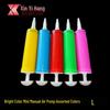 Compact Plastic Hand Air Pump for Swimming Rings and Balloons