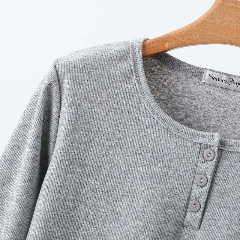 Pullovers Tops Women Long Sleeves Autumn Winter Blouse Oversized Round Neck Loose Long Sleeve Shirt Slim Pullover Tops