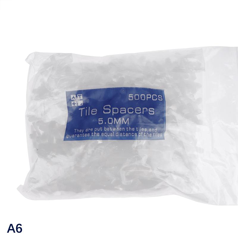 500Pcs 1/1.5/2/2.5/3/5/Mm Plastic Cross Ceramic Tile Leveling System Clips Spacer Ceramic Floor Construction Tools