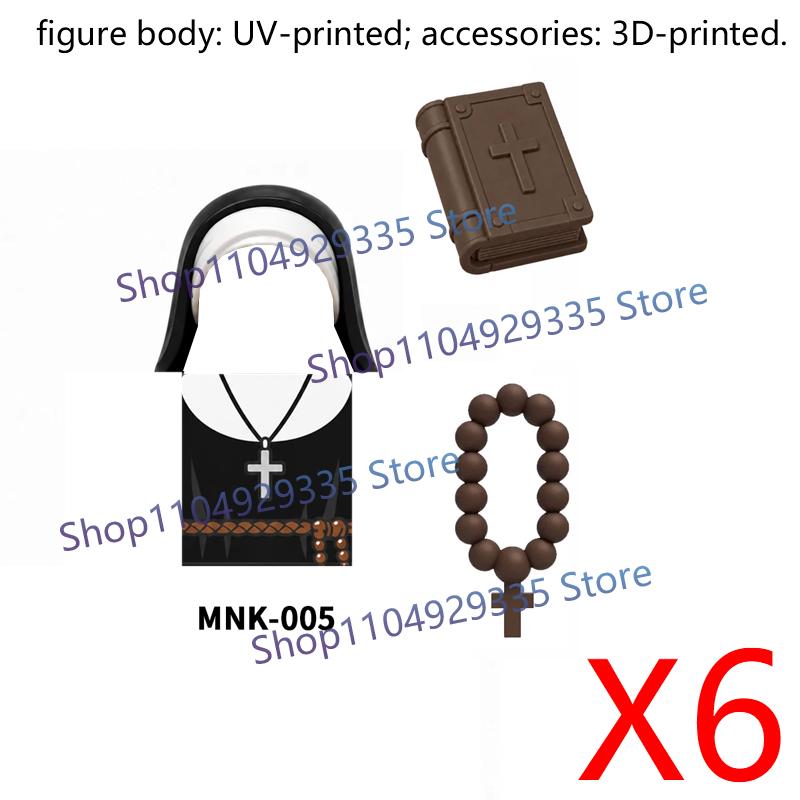 Medieval Castle Figure Building Blocks Crow Serpent Soldier Greek Roman Crusader Knights Templar Compatible Bricks Toys Gift Z03