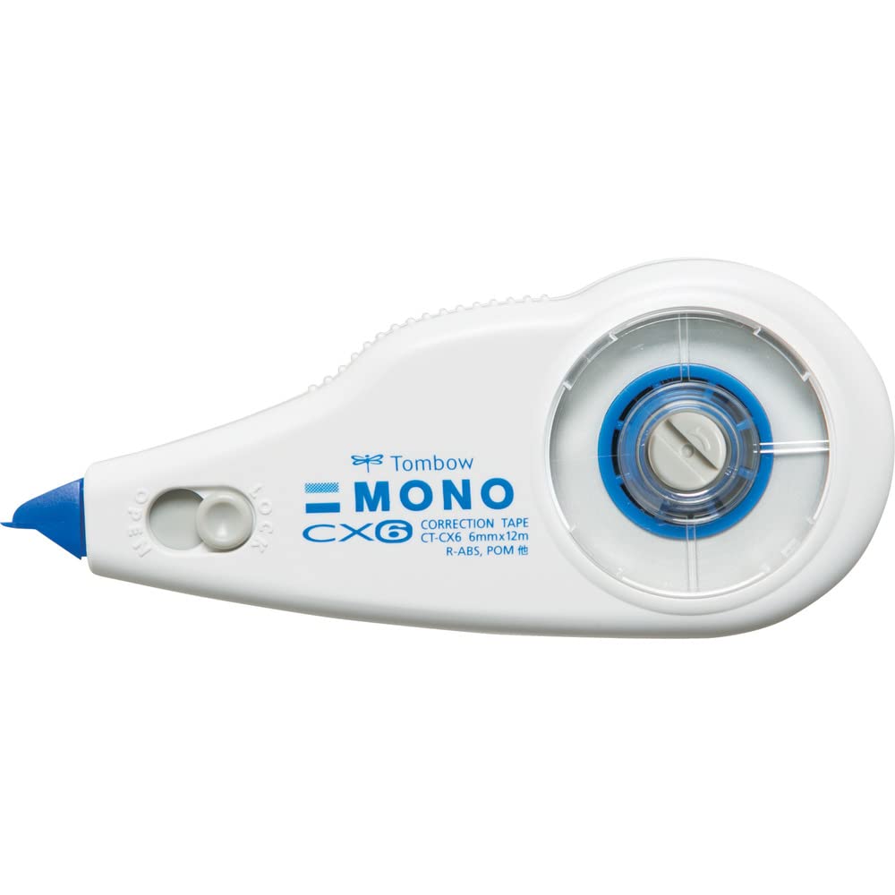

Tombow Pencil Correction Tape 6mm MONO Mono CX Refill Type 12m CT-CX6