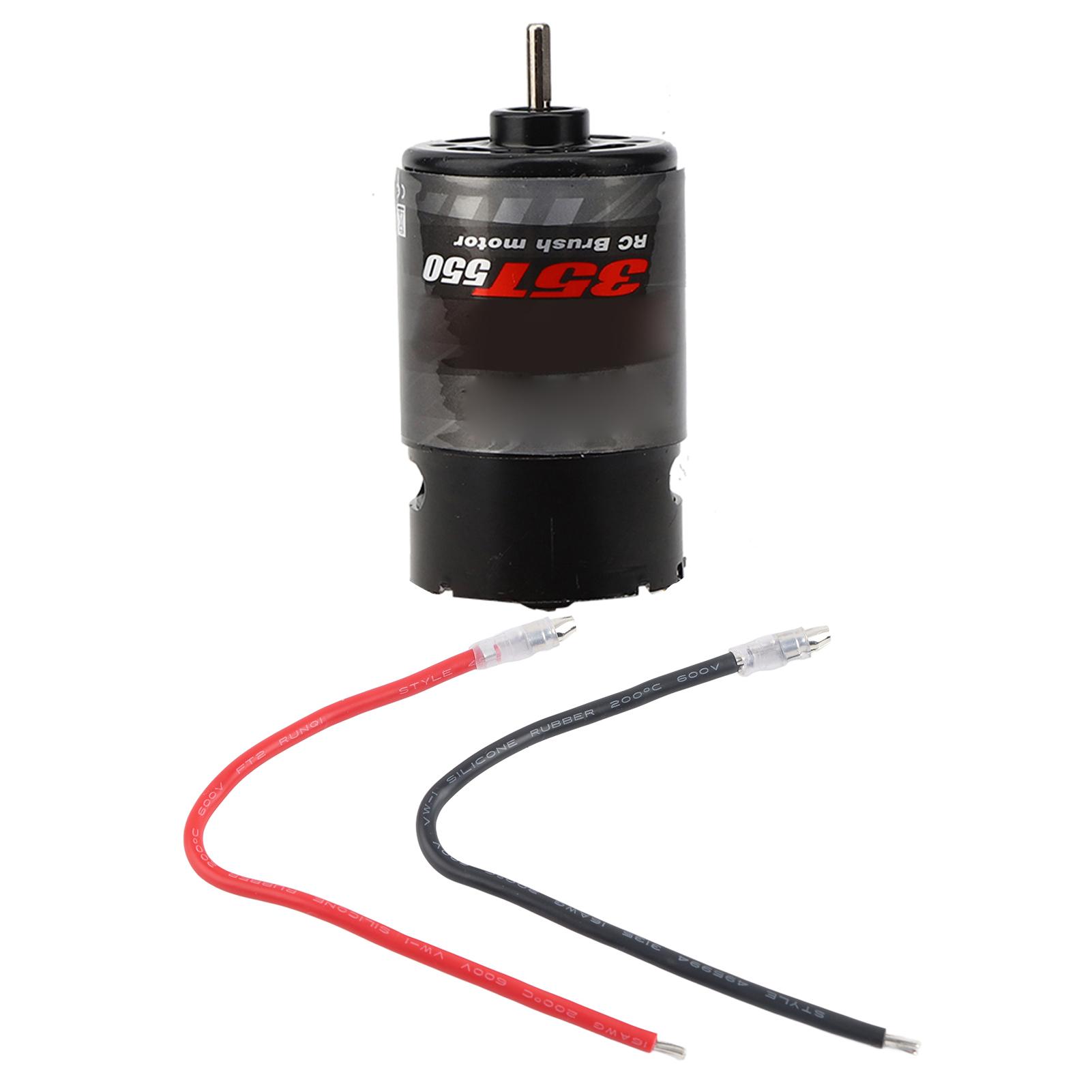 

550 Brushed Motor High Precision Low Noise Motor Fit for 4 RC Car Model 35T