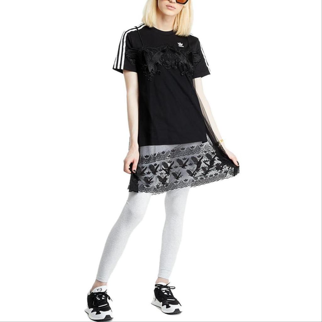 adidas Originals Short Sleeved Dress Women's Black H59018
