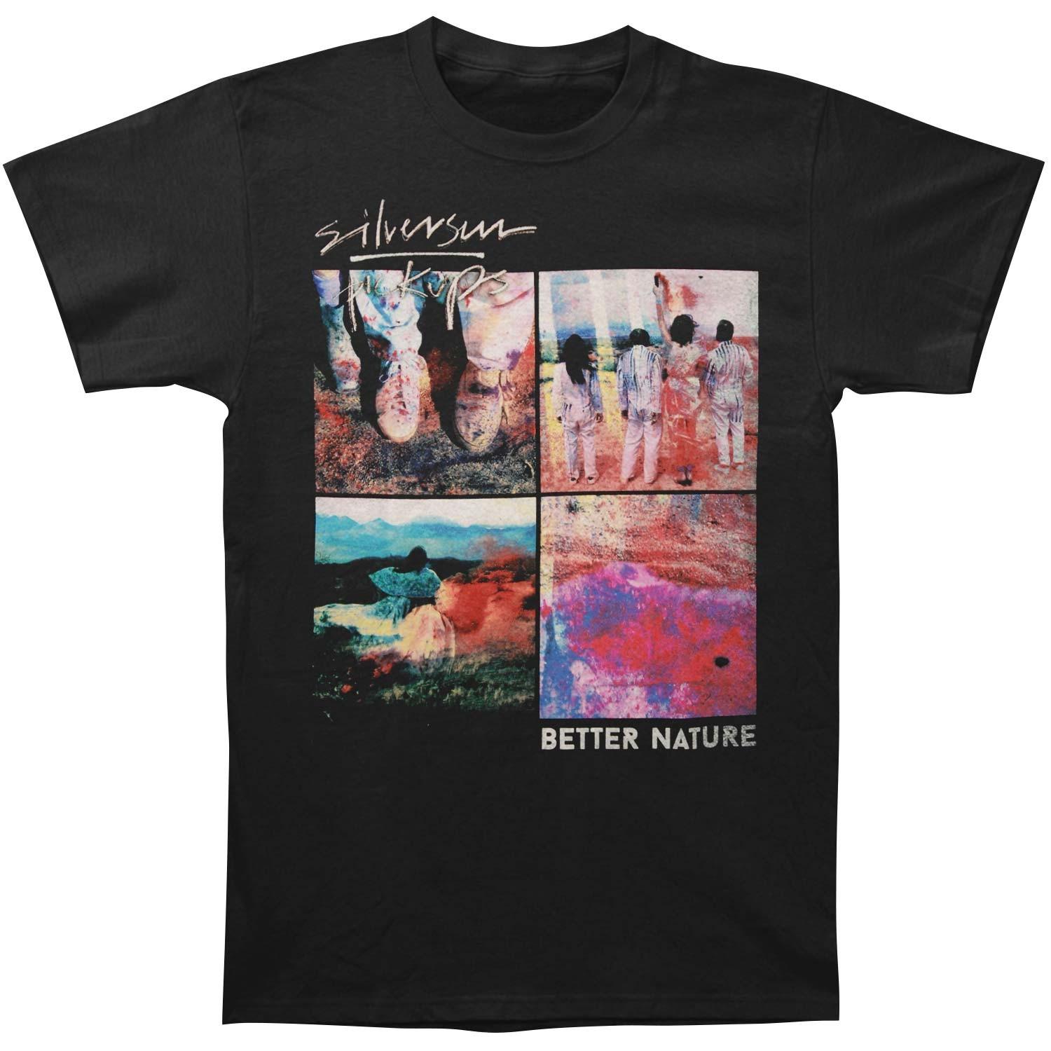 Men s Silversun Pickups Better Nature US Tour 2017 Super Soft Tee T-shirt Small XXXXL