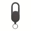 Retractable Metal Wire Keychain Pull Badge Reel ID Lanyard Name Tag Card Badge Holder Reels Recoil Chain Clips Outdoor Key Ring