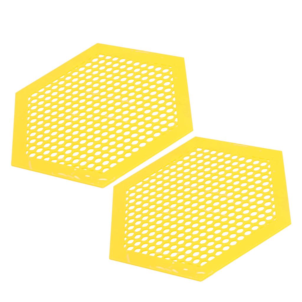 2pcs 3D Printed Floating Bee Island Professional Bees Waterer Plate for Thirsty Pollinators Outdoor