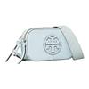Tory Burch Miller Logo Zip Closure Patent Leather Mini Shoulder Crossbody Bag Women Bags Blue 158489-400