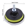 Practical 11pcs/set Polishing Disc Self-adhesive Buffing Waxing Sponge Wool Wheel Pad