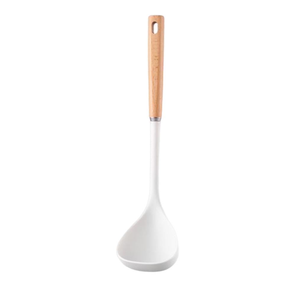 Silicone Spatula With Wooden Handle Food Grade BPA Free Spatula For Kitchen