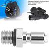 Für BCD Power Inflator Adapter Verchromt Messing Tauchen Auspuff Ventil Nippel Ersatz