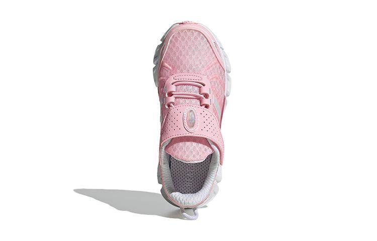 adidas Breeze Collection Comfortable Slip Resistant Cushioning Abrasion Resistant Low Top Kids' Running Shoes Pink Gray GZ4024
