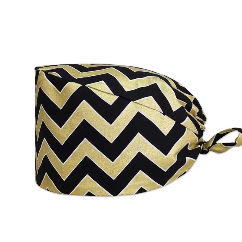 Cartoon Print Spa & Nurse Surgical Cap